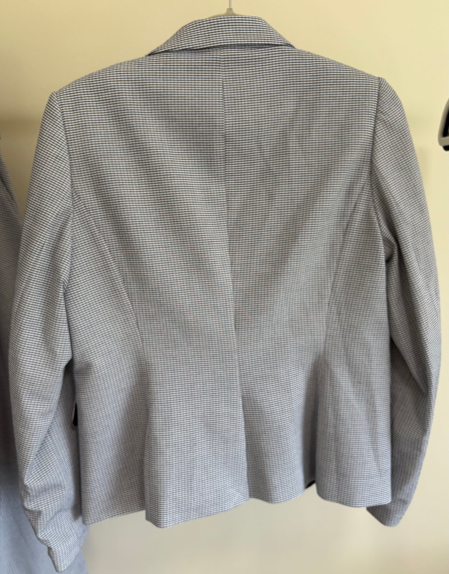 Women’s Petite Calvin Klein Petite Pant Suit Blue White - Size 12 and 14 (see description)
