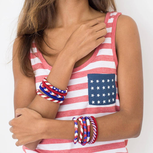 Roll-On® Patriotic Jewelry - Stars & Stripes