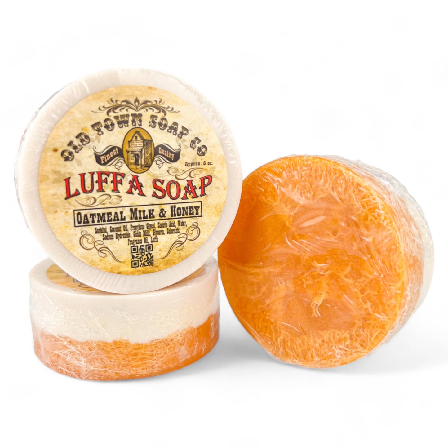 Luffa Soap w/Goat's Milk Soap