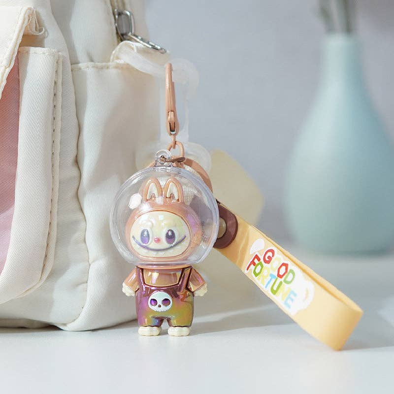 Labubu Astronaut pendant keychain