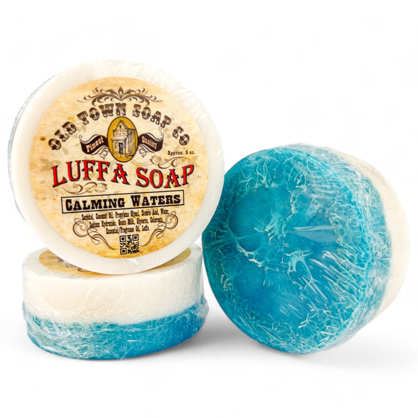 Luffa Soap w/Goat's Milk Soap