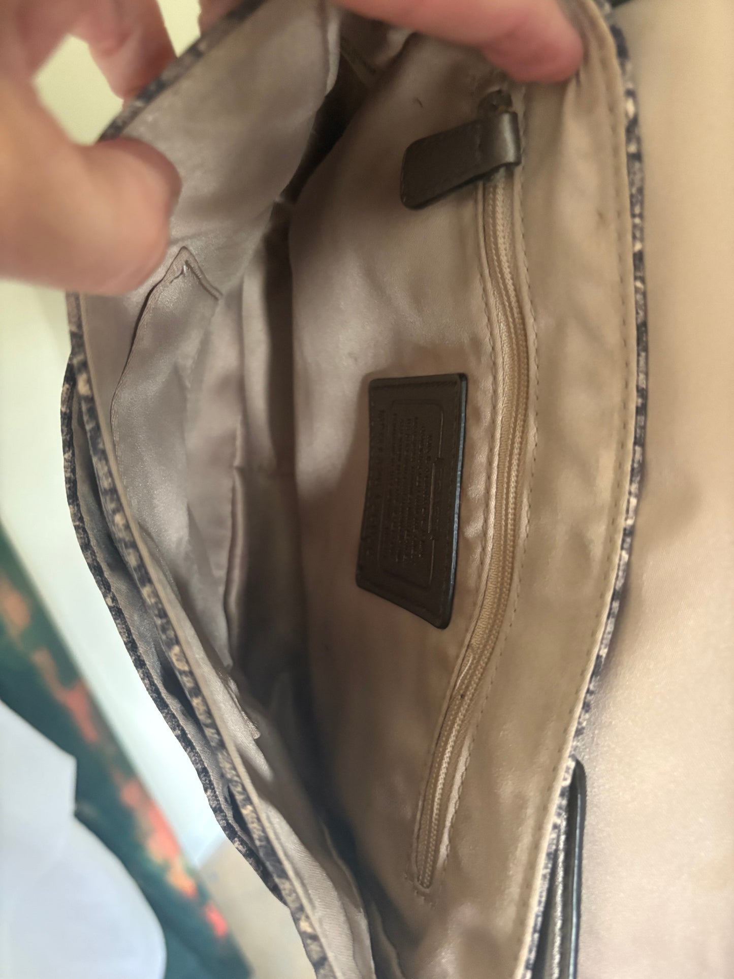 Coach Crossbody Shoulder Hand Carry Handbag Purse - F26036 - Snake Skin Print
