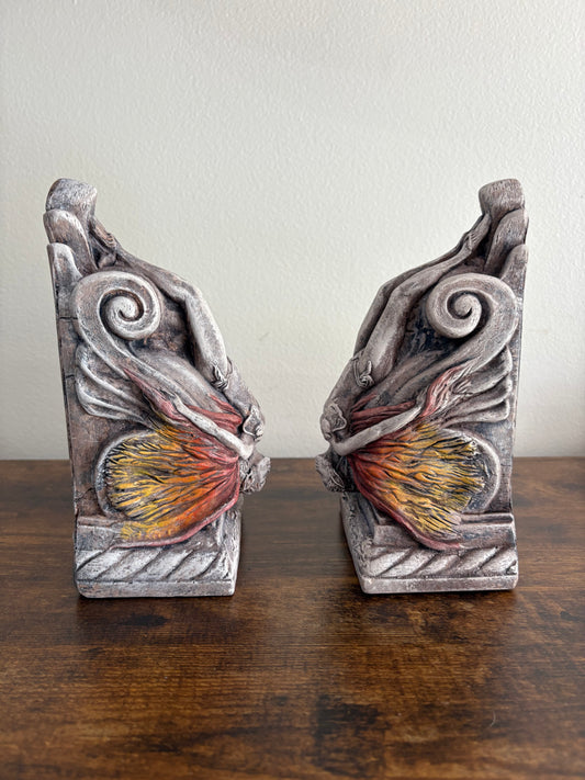 Pixie Wall Sconce or Bookends - Set Of Two
