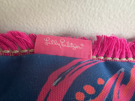 Lilly Pulitzer Throw Pillow - Gypsea Girl