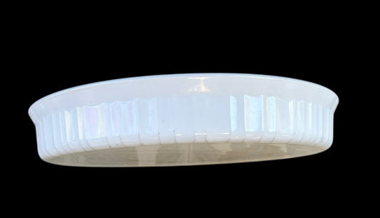 Corning Ware 10” Quiche Dish - French White