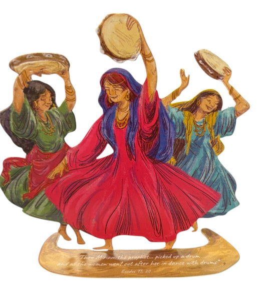 D - Miriam - "The Act of Thinking" Metal Art