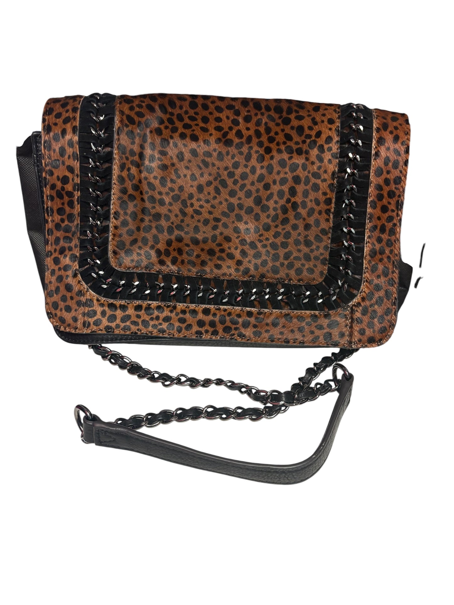 D - NEW Aimee Kestenberg leather fur purse and Protective Bag