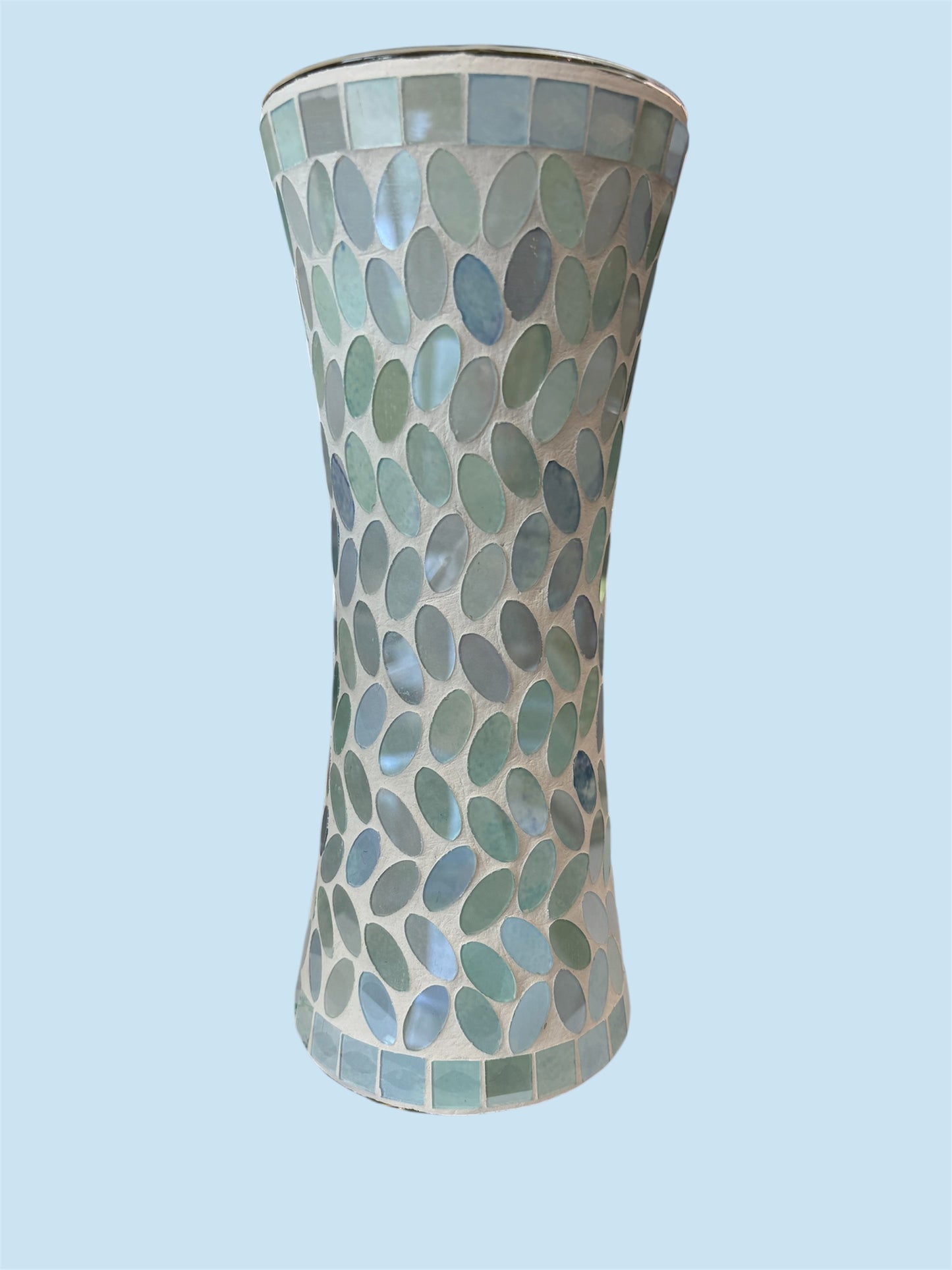 D -  Coastal Mosaic Vase