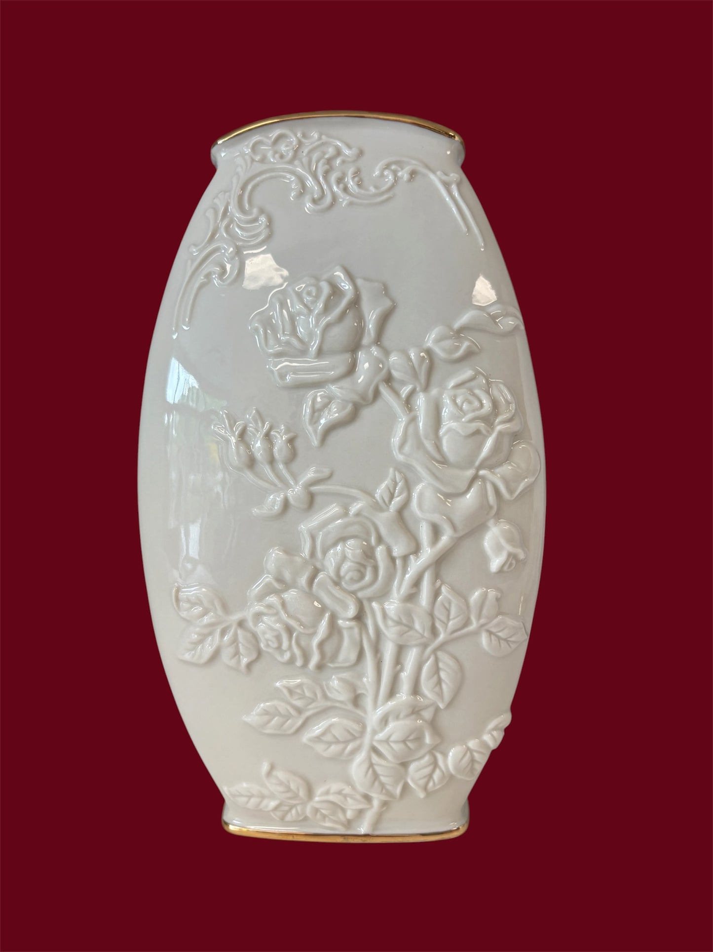D - Lenox Rose Vase