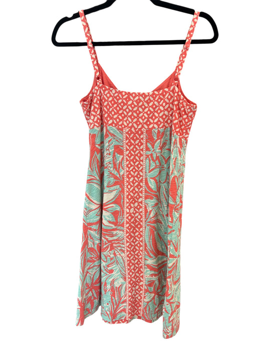 D - Women's Dress, Tommy Bahama, coral/aqua - Size S