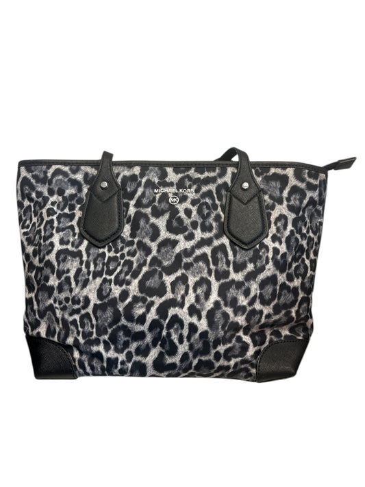 T - Michael Kors Eva Small Top Zip Tote Purse/Bag