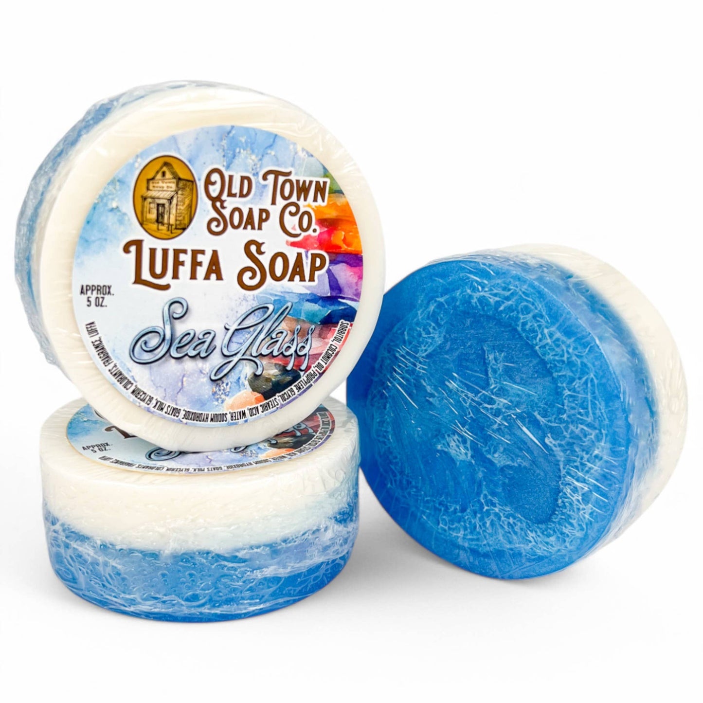 Luffa Soap w/Goat's Milk Soap